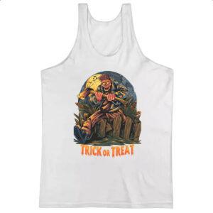 Camiseta Regata Halloween Trick or Treat