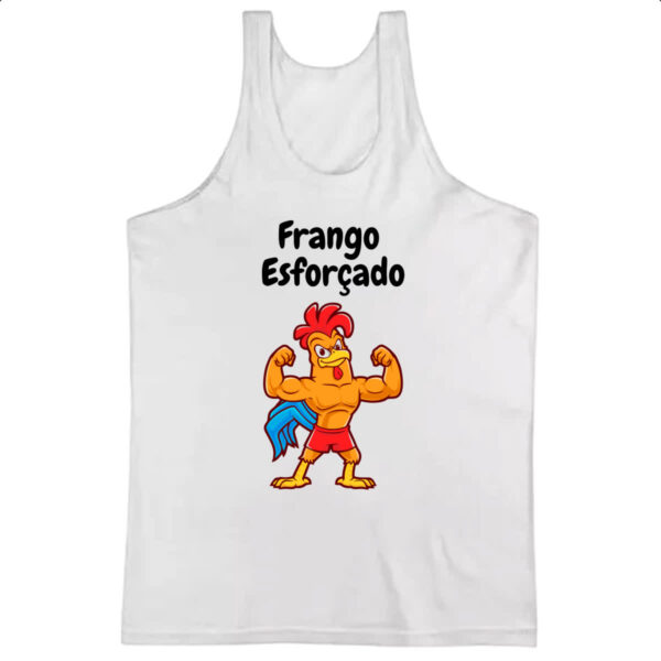 Camiseta Regata Academia frango esforcado