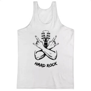 Camiseta Regata Hard Rock Guitarra Maos