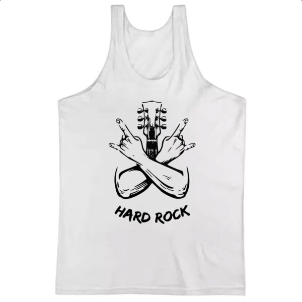 Camiseta Regata Hard Rock Guitarra Maos