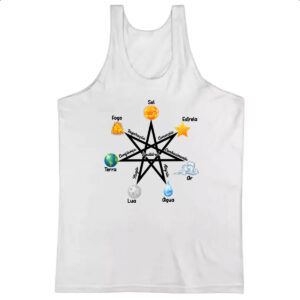 Camiseta Regata Heptagrama oraculo
