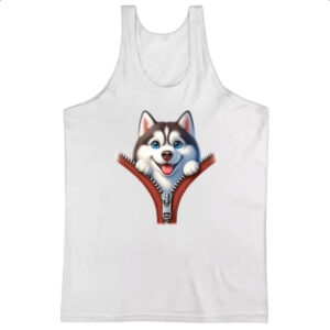 Camiseta Regata Husky no Ziper