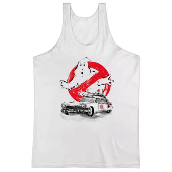 Camiseta Regata Caca Fantasmas Ghostbusters Ecto-1