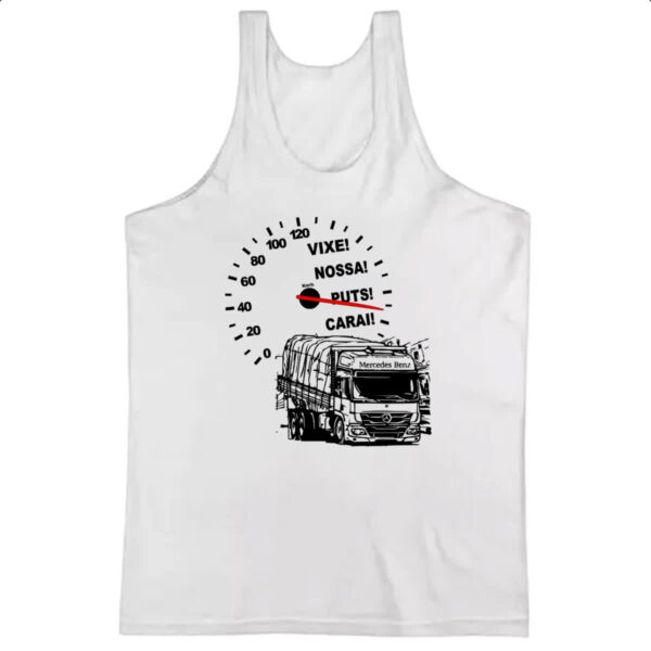 Camiseta Regata Caminhao velocimetro