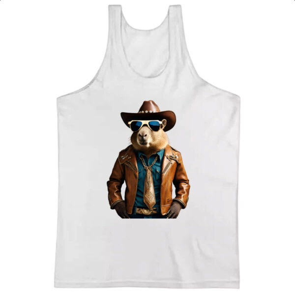 Camiseta Regata Capivara Cowboy