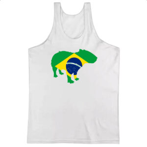 Camiseta Regata Capivara Fauna Brasileira