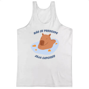 Camiseta Regata Capivara de boas na lagoa