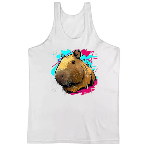 Camiseta Regata Capivara grafite