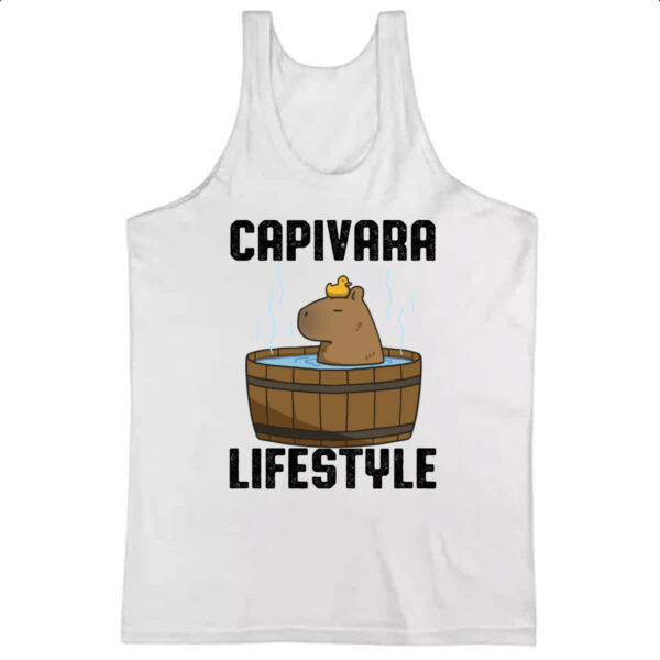 Camiseta Regata Capivara lifestyle