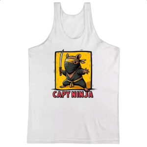 Camiseta Regata Capivara ninja