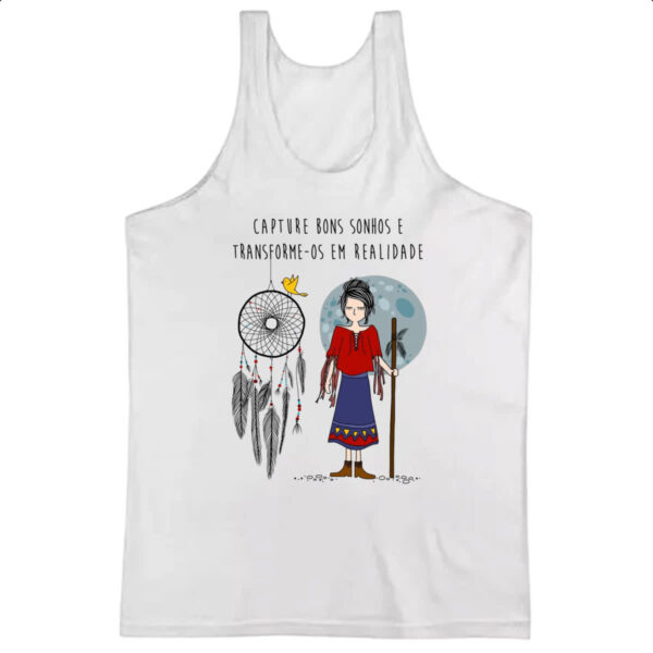 Camiseta Regata Capture bons sonhos