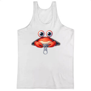 Camiseta Regata Caranguejo no ziper