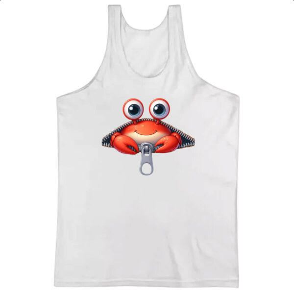 Camiseta Regata Caranguejo no ziper