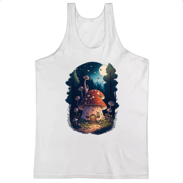 Camiseta Regata Casa cogumelo dos duendes