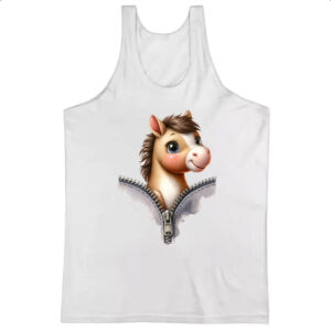 Camiseta Regata Cavalo no ziper