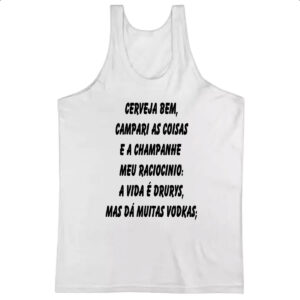 Camiseta Regata Cerveja bem