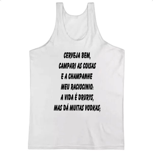 Camiseta Regata Cerveja bem