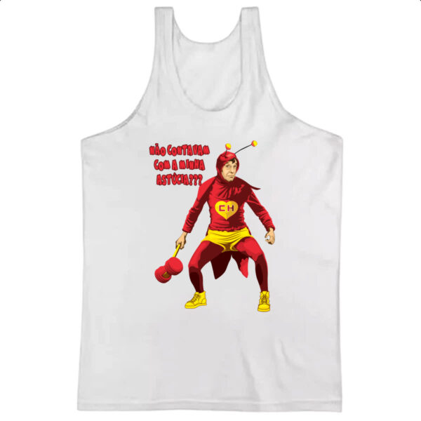 Camiseta Regata Chapolin nao contavam com minha astucia