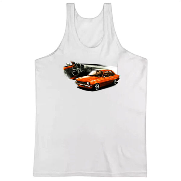 Camiseta Regata Chevette primeira geracao Vermelho