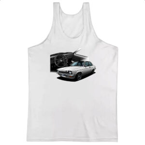 Camiseta Regata Chevette primeira geracao branco