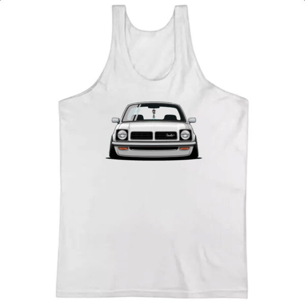 Camiseta Regata Chevette segunda geracao frente branco
