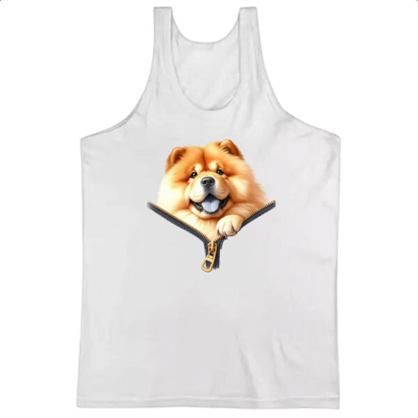 Camiseta Regata Chow Chow no Ziper