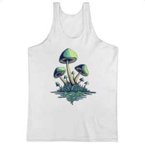 Camiseta Regata Cogumelos