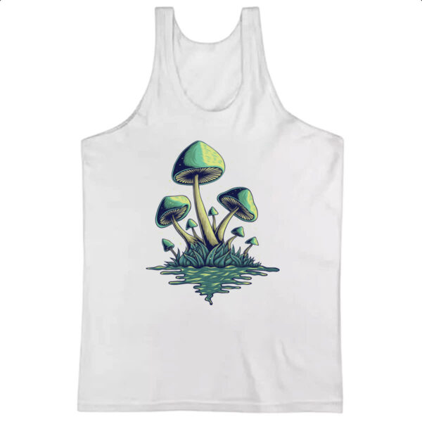 Camiseta Regata Cogumelos