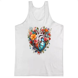 Camiseta Regata Coracao da natureza