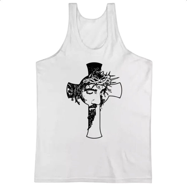 Camiseta Regata Cruz - Jesus
