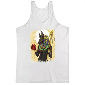 Camiseta Regata Deus Anubis Ilustracao