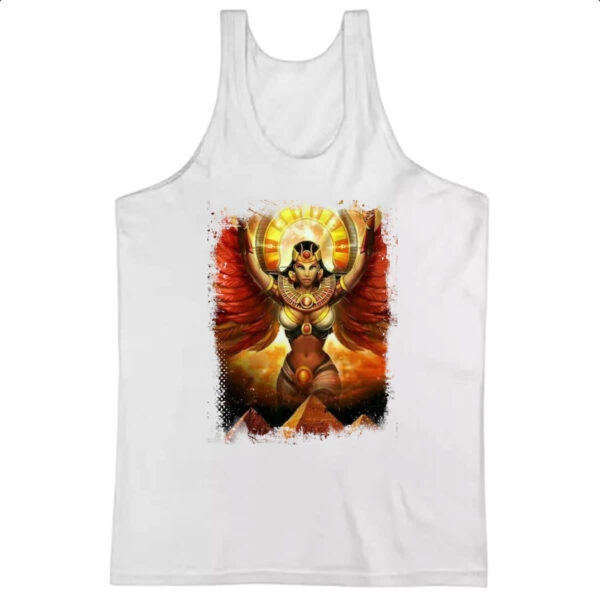 Camiseta Regata Deusa Isis Sobre o Egito