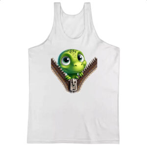 Camiseta Regata Dinossauro no ziper