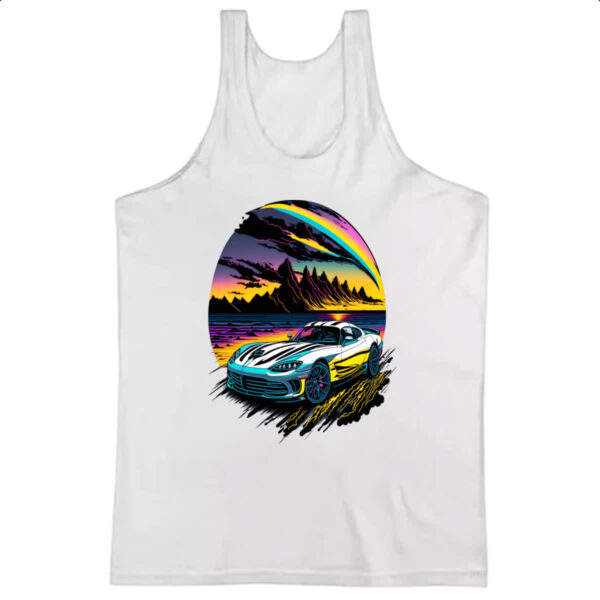Camiseta Regata Dodge Viper Sunset
