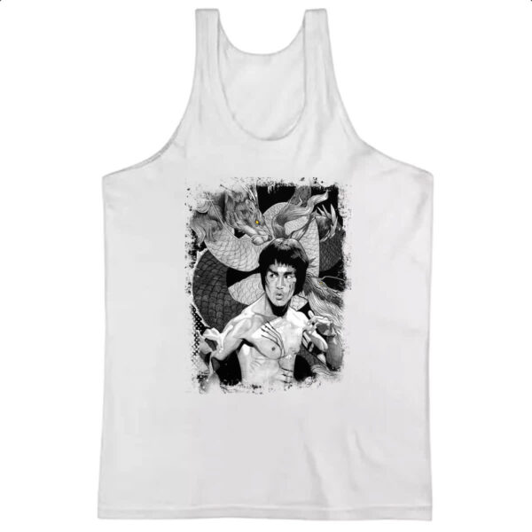 Camiseta Regata Dragao Bruce Lee