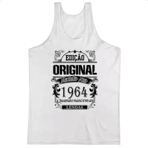 Camiseta Regata Edicao Original 1964