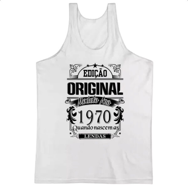 Camiseta Regata Edicao Original 1970