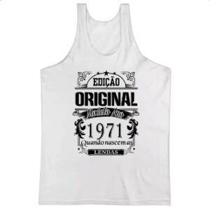 Camiseta Regata Edicao Original 1971