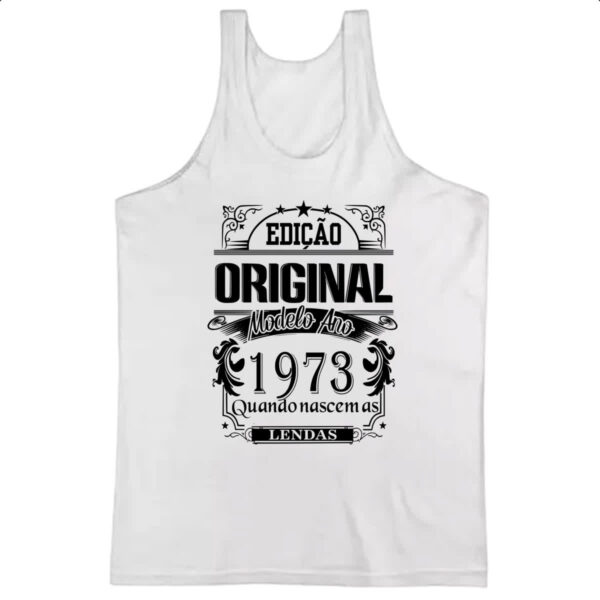 Camiseta Regata Edicao Original 1973