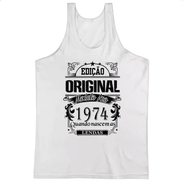Camiseta Regata Edicao Original 1974