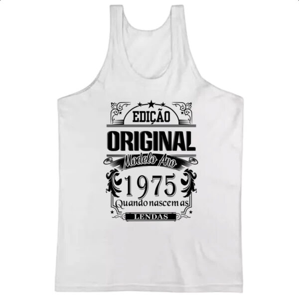 Camiseta Regata Edicao Original 1975