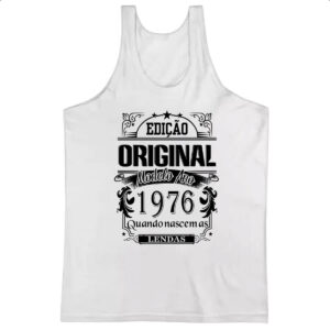 Camiseta Regata Edicao Original 1976