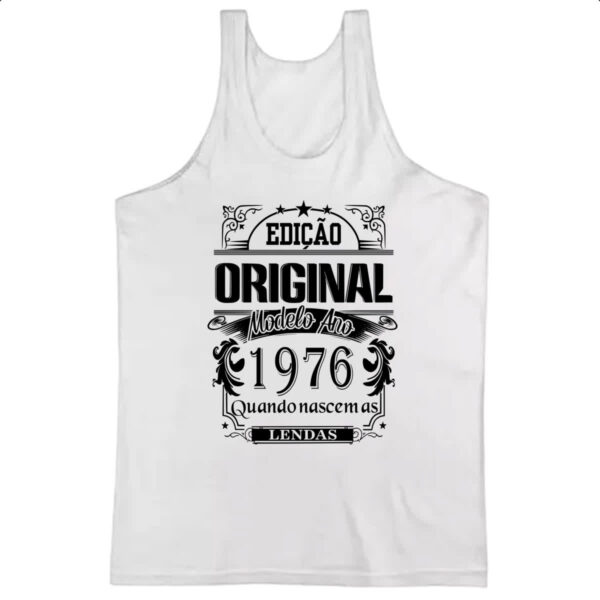 Camiseta Regata Edicao Original 1976