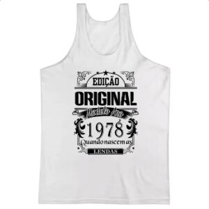 Camiseta Regata Edicao Original 1978