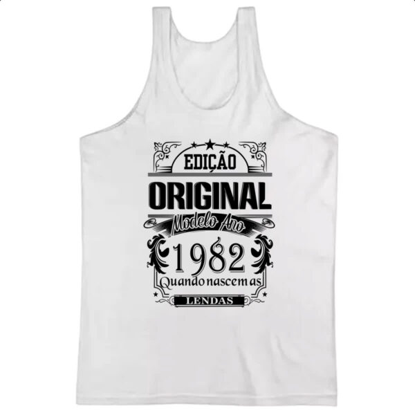 Camiseta Regata Edicao Original 1982