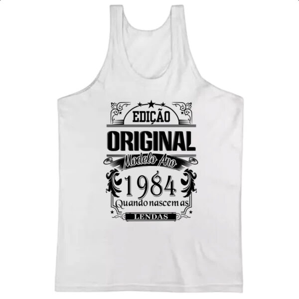 Camiseta Regata Edicao Original 1984