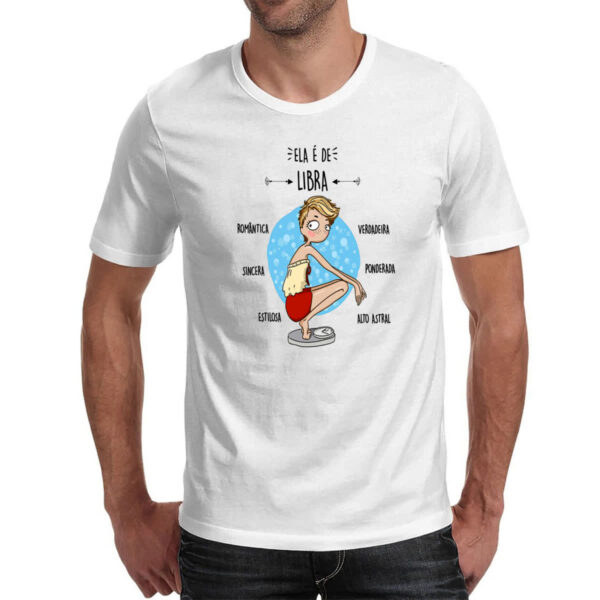 Camiseta Unissex Ela e de Libra - Imagem 2