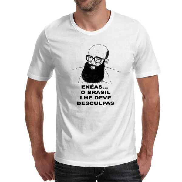 Camiseta Unissex Eneas o Brasil lhe deve desculpas - Imagem 2