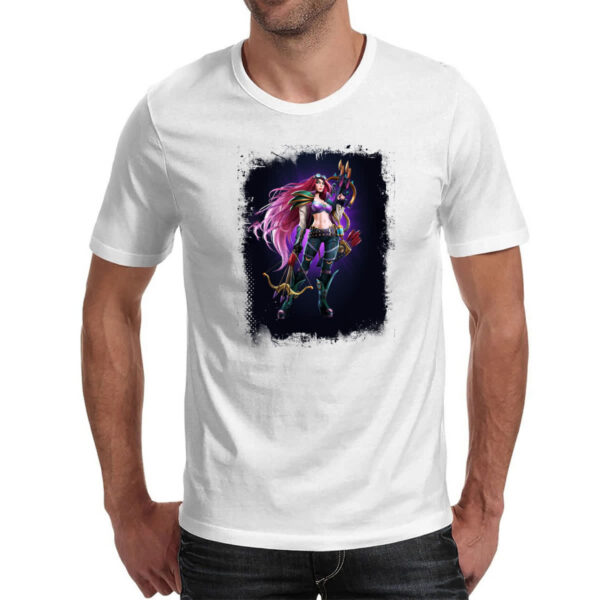 Camiseta Unissex Empires and Puzzles Heroi Domitia - Imagem 2