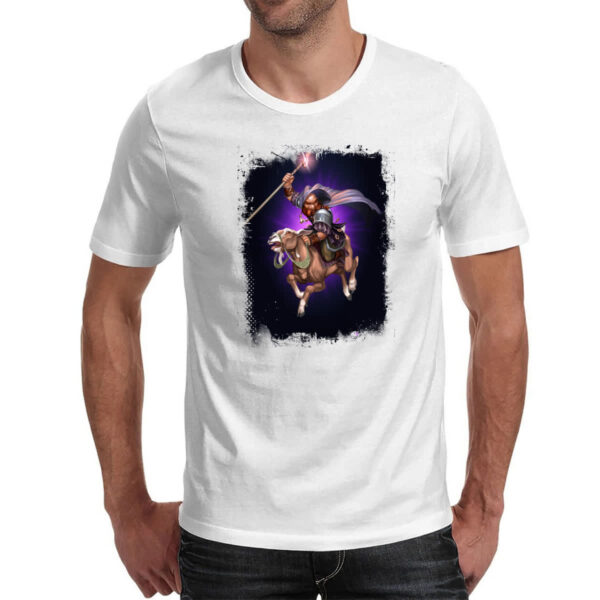Camiseta Unissex Empires and Puzzles Heroi Grimble - Imagem 2